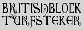 British Block Flourish, 10th c.